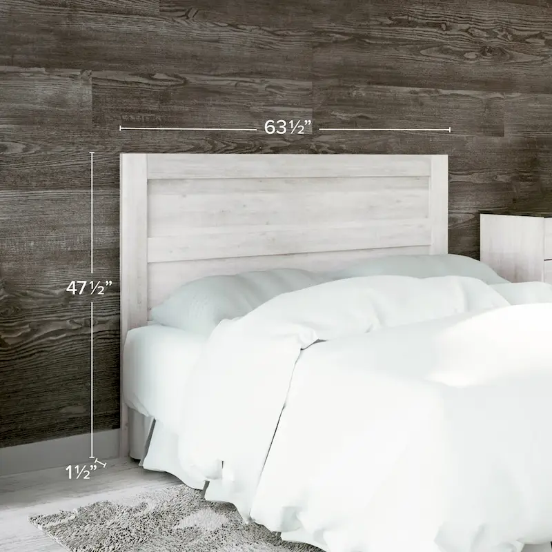 Prepac Rustic Ridge Farmhouse Headboard, Bedroom Furniture