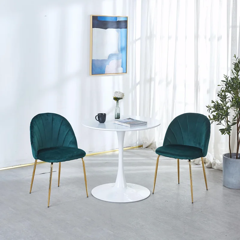 Round Tulip Table with MDF Top, Pedestal Design