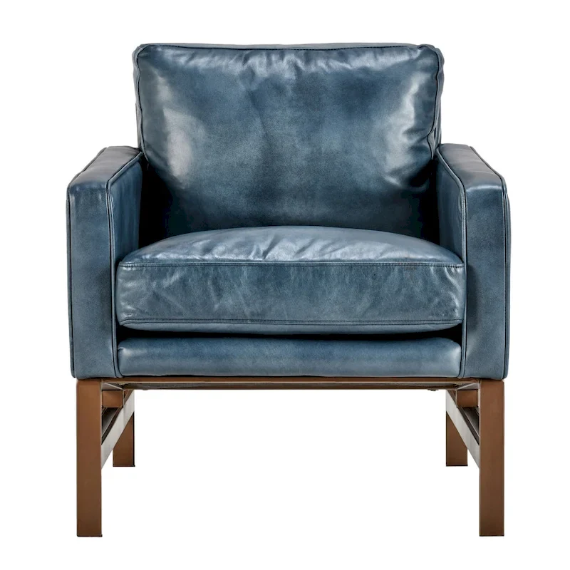 Classic Home Chad Leather Club Chair
