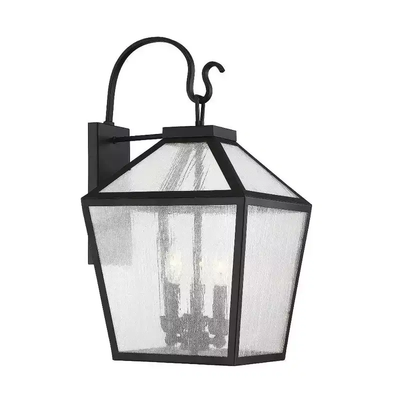 Savoy House Woodstock 3 - Light Wall Light in Black