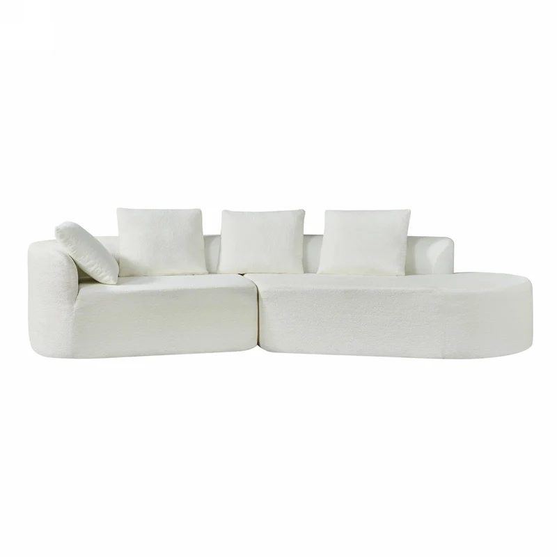 Christopher Knight Home - Olivia Curved Foam Sofa Set - 116  L