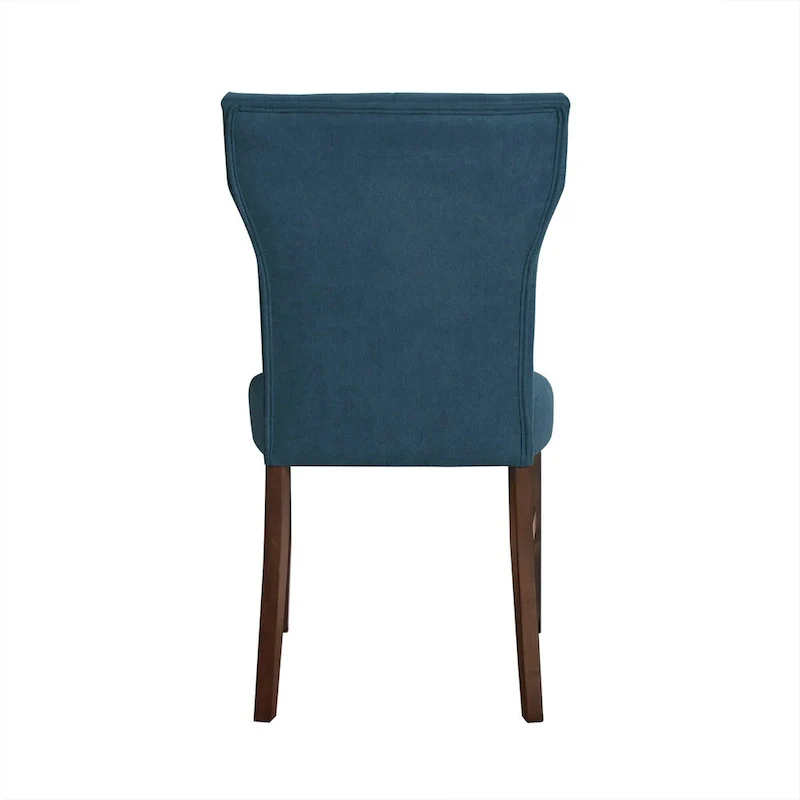 Button-Tufted Dining Chair - Red/Blue/Dark Grey - Single