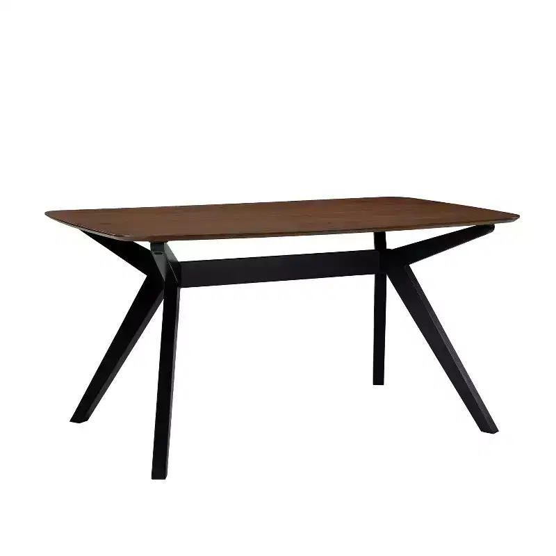 Christopher Knight Home Raoul Contemporary Wood Dining Table with Cross-Leg Pedestal Base