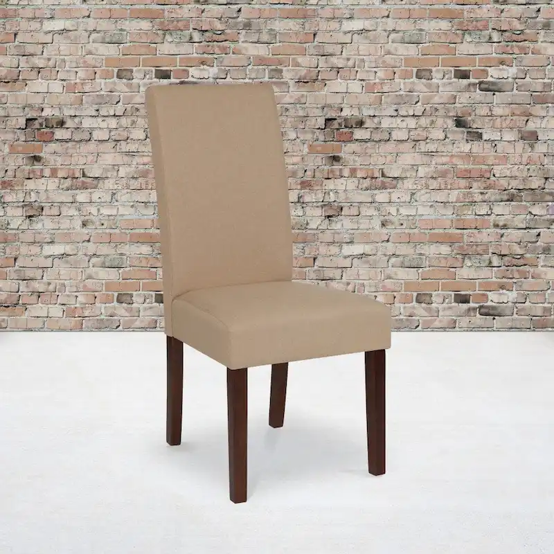 Upholstered Wood Parsons Chair (Set of 2) - 19W x 21.5D x 40H