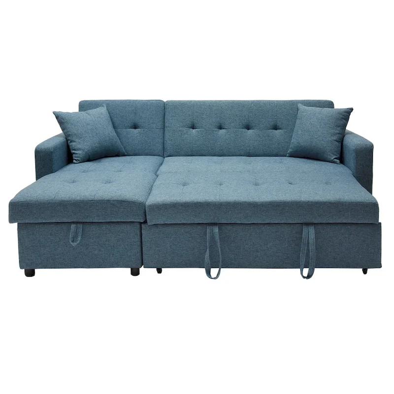 82  Wide Reversible Sleeper Sofa & Chaise