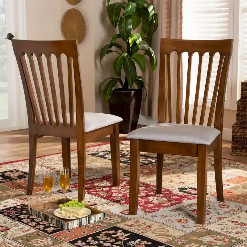 Modern 2-Piece Dining Chair Set