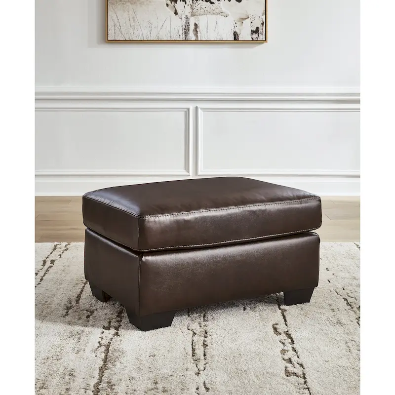 Leather & Faux Leather Ottoman