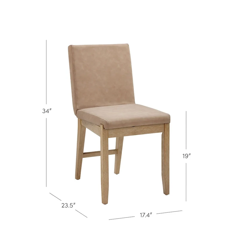 Gracie Modern Dining Chair, Upholstered Accent Dining Chair