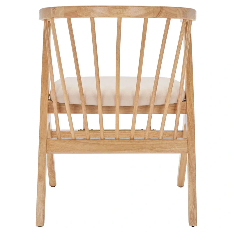 SAFAVIEH Carlota Spindle Dining Chair (Set of 2) - 23 W x 23 D x 30 H - 22Wx22Dx30H