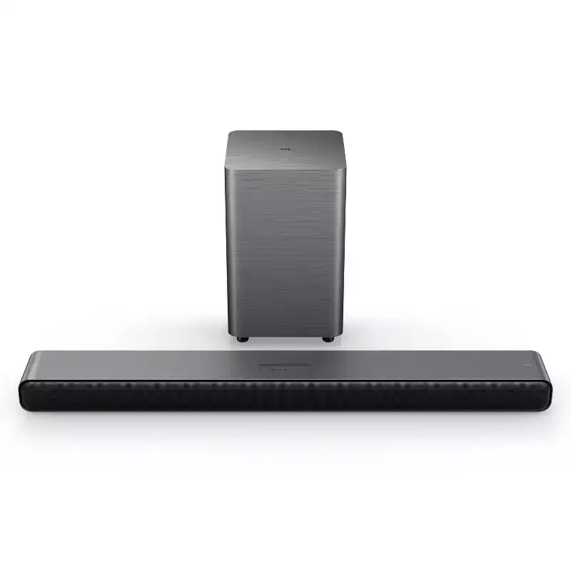 TCL S55H 2.1 Channel S-Class Soundbar with Wireless Subwoofer Dolby Atmos - Black