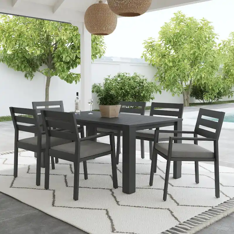 Homestyles Grayton Outdoor 7-Piece Dining Set - 38