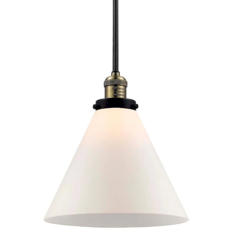 Innovations Lighting X-Large Cone Single Light 12  Wide Pendant with