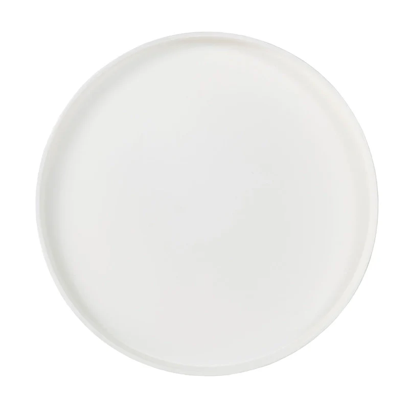 Marcella Paint-Dipped Round Tray-Top Side Table by iNSPIRE Q Modern