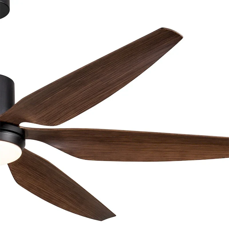 66 Integrated LED Ceiling Fan Lighting with Remote - N/A