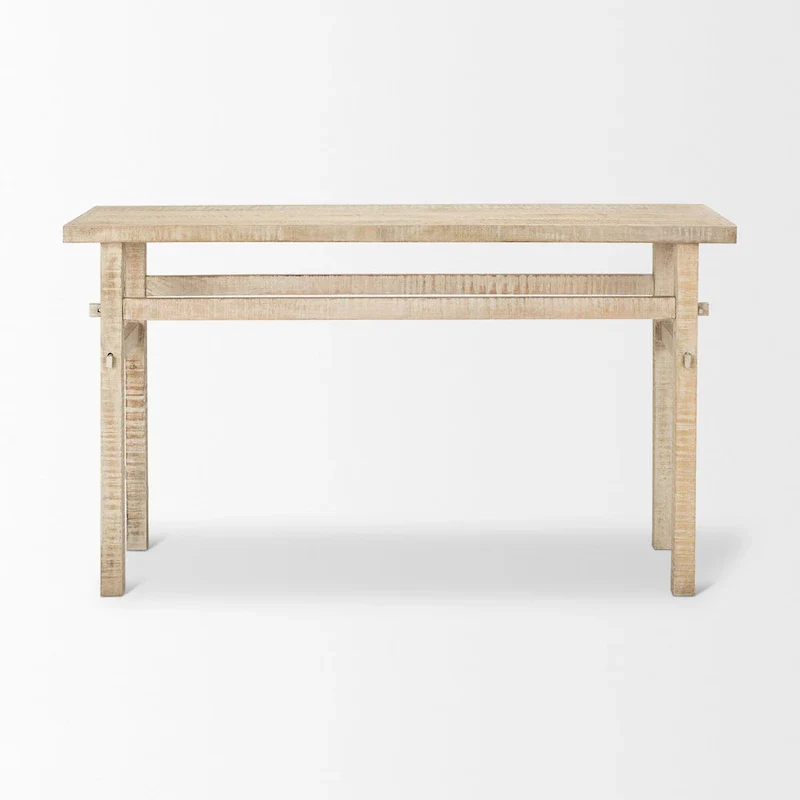Rosie Small Blonde Wood Console Table