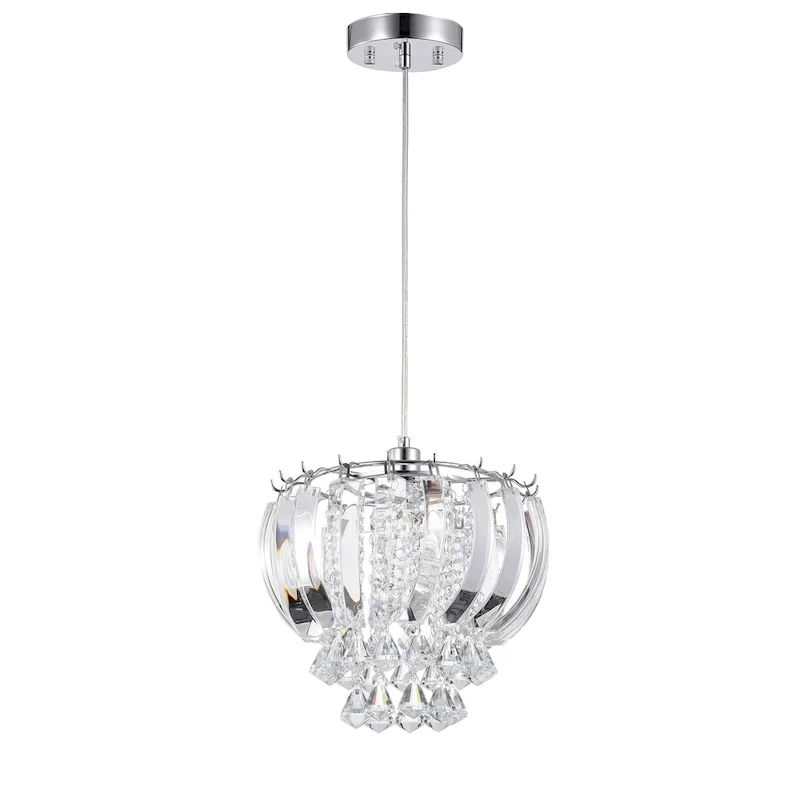 Elfman 1-light Crystal Hanging Pendant