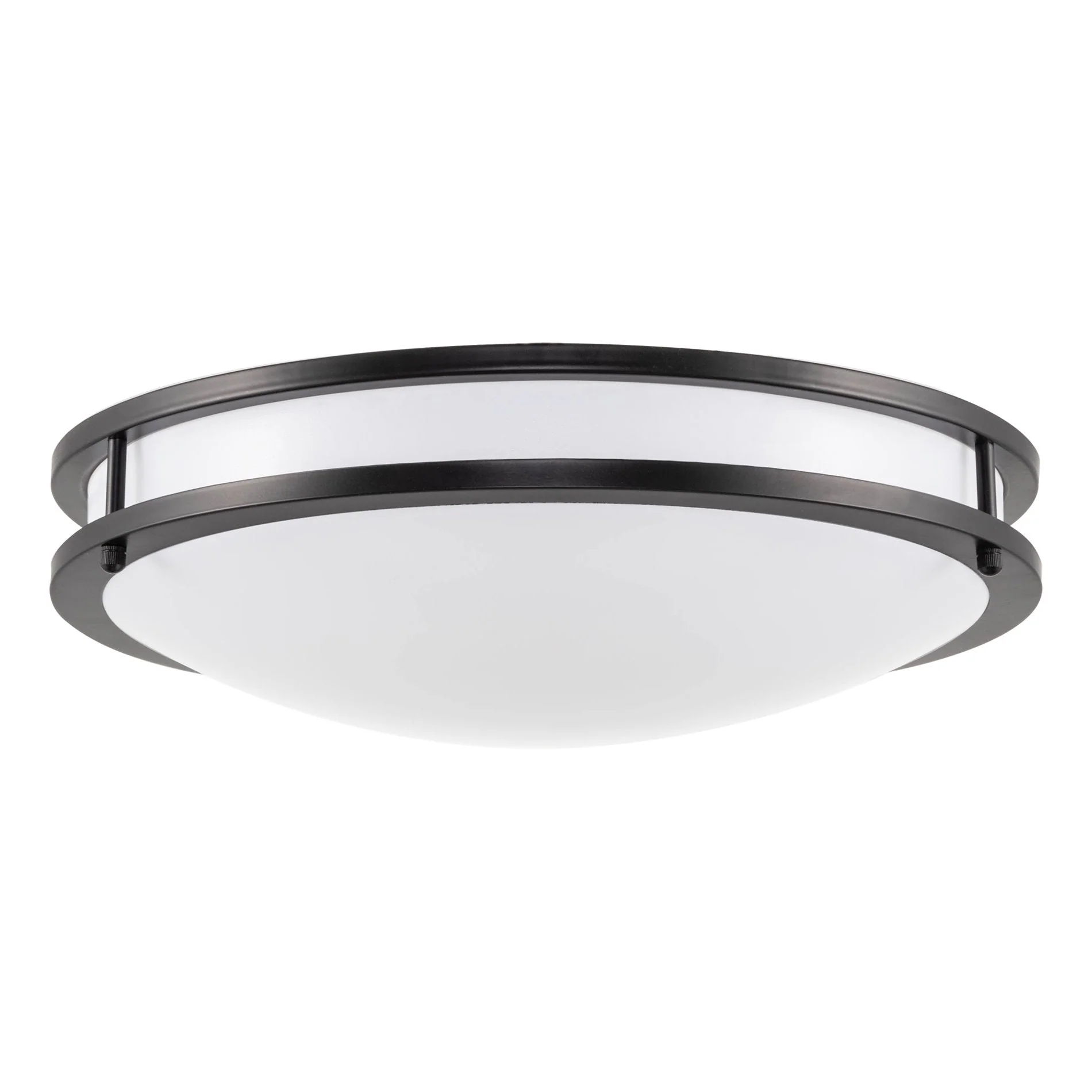 Brighton 16 Modern 2-Ring LED (24W) Flush Mount Ceiling Light