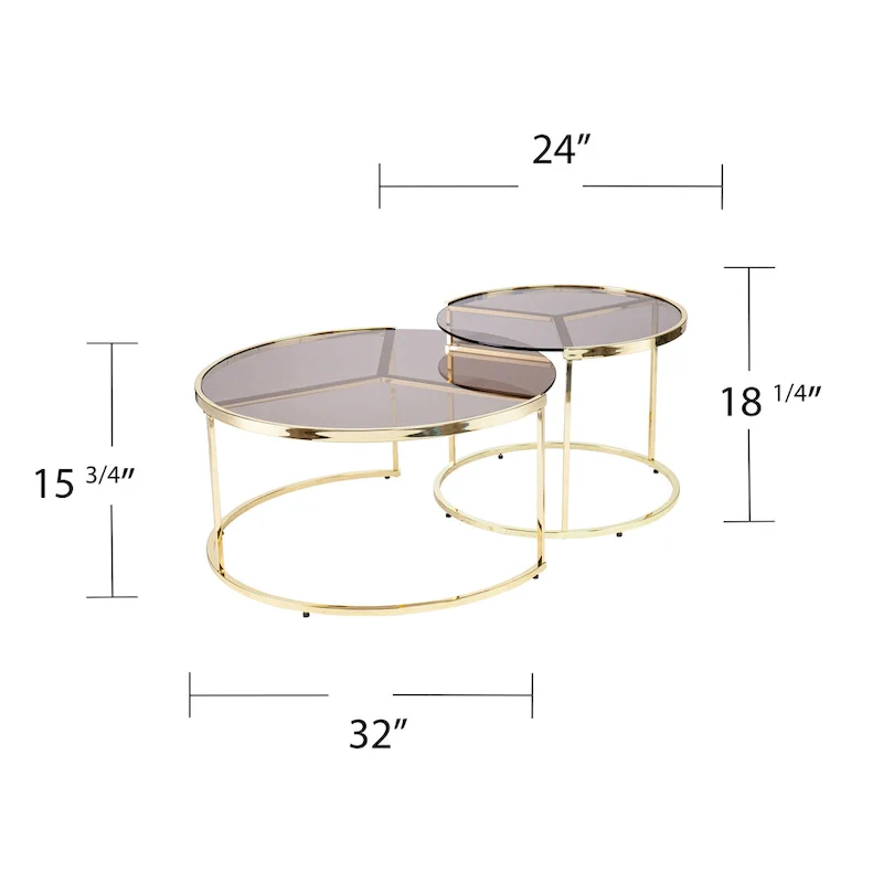 Modern Nesting Coffee Table