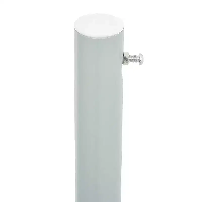 vidaXL Side Awning Cream Polyester with PU coating, powder-coated steel