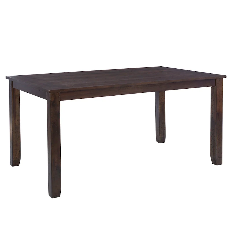 Stokes Brown Wooden 6-Piece Dining Set