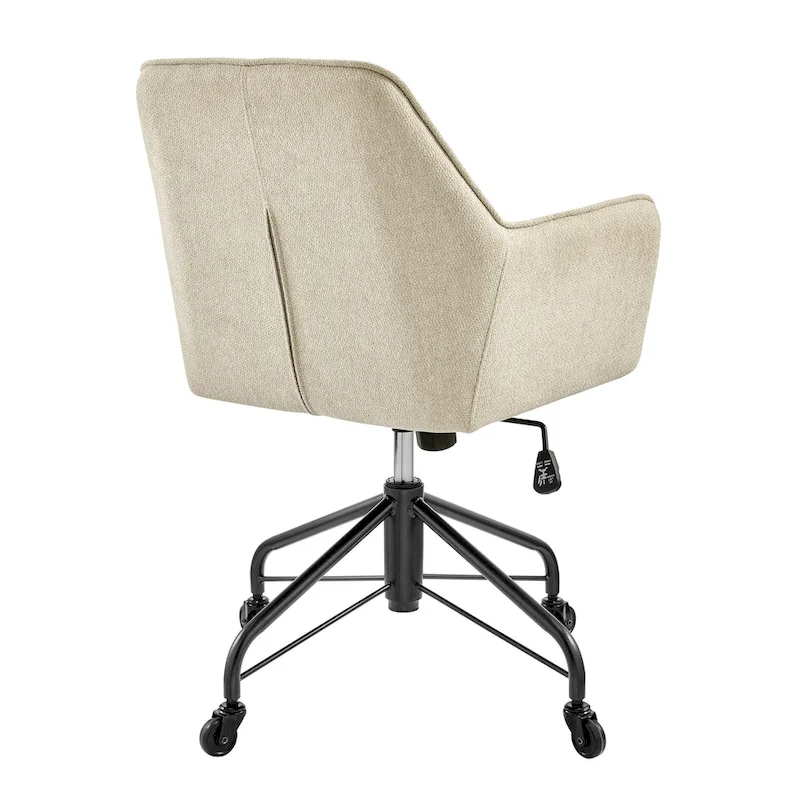 Swivel Office Chair with Adjustable Height and Caster Wheels