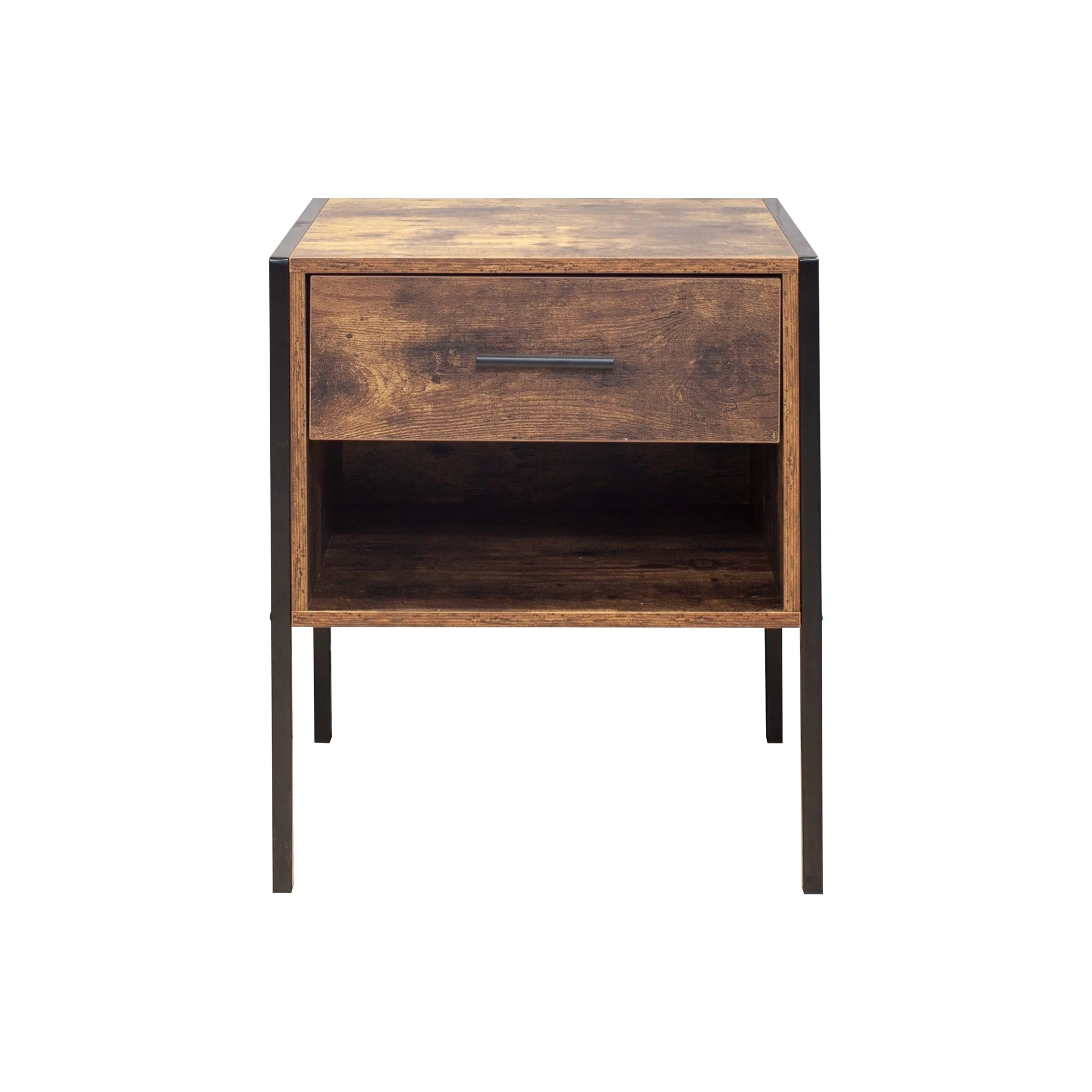 Industrial-style Nightstand (Set of 2)
