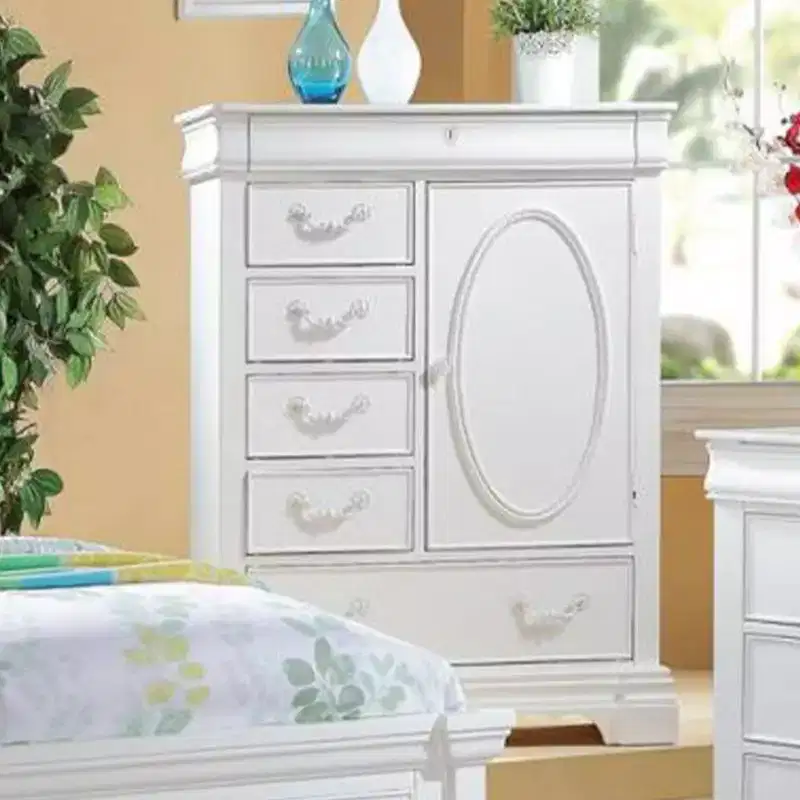 Acme Furniture 36" Estrella Dresser White Finish