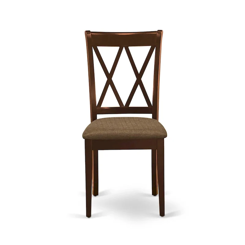 Dining Table Set with Linen Fabric Chairs