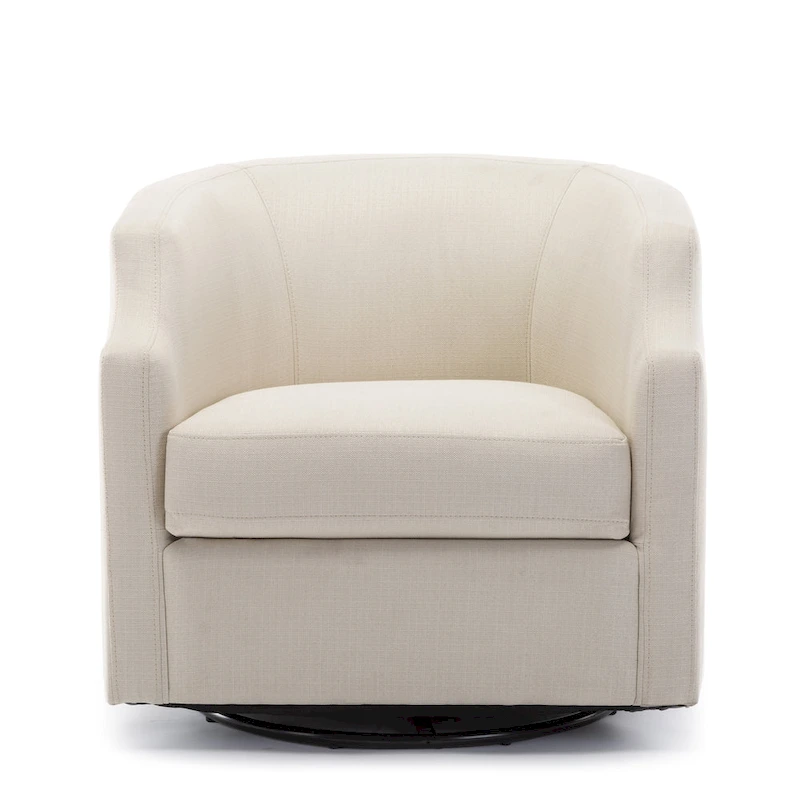 Swivel Glider Barrel Chair