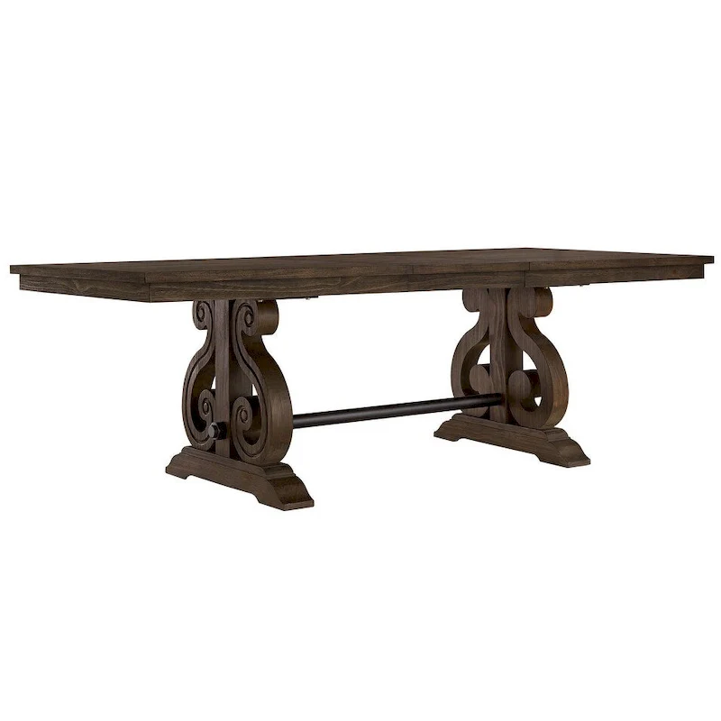 Wood Extendable Dining Table