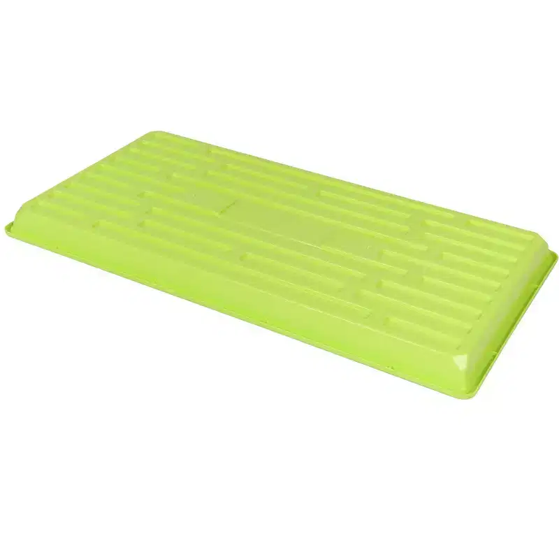 SUNPACK 10 x 20 Heavy Duty Shallow Plastic Seed Starting Tray, 1