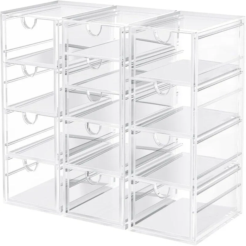 Desk Organizers And Accessories With 13 Drawers - 12.4D x 9.84W x 7H