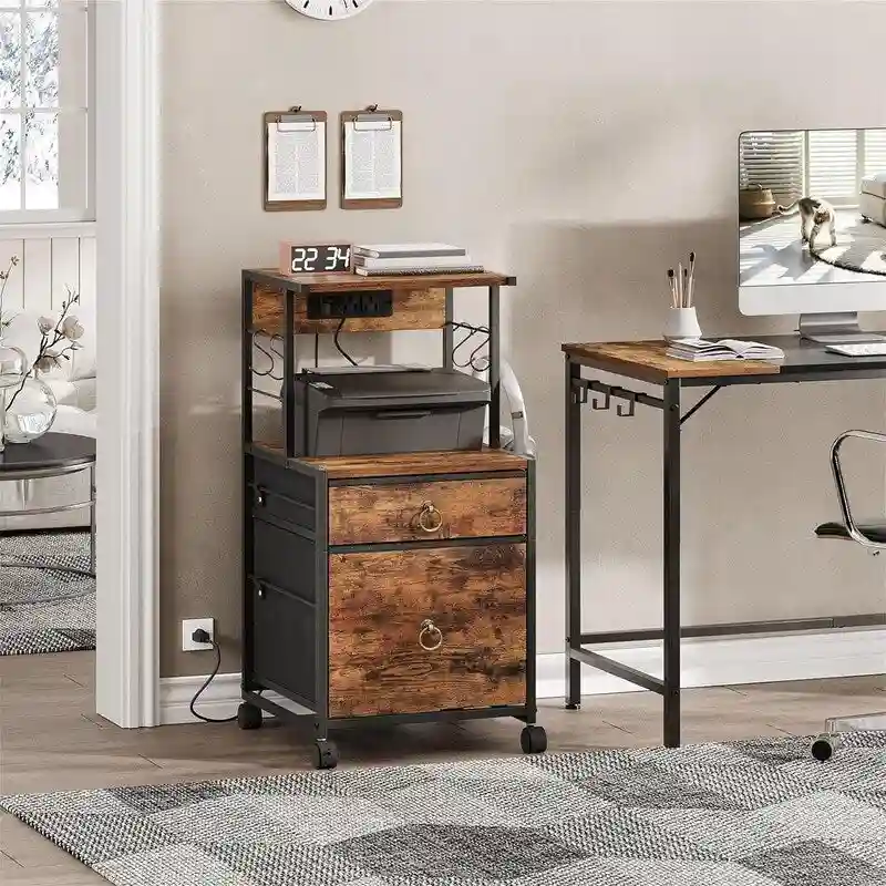 2-Drawer File Cabinet