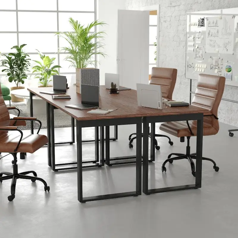 Commercial Conference Table with Laminate Top and U-Frame Base