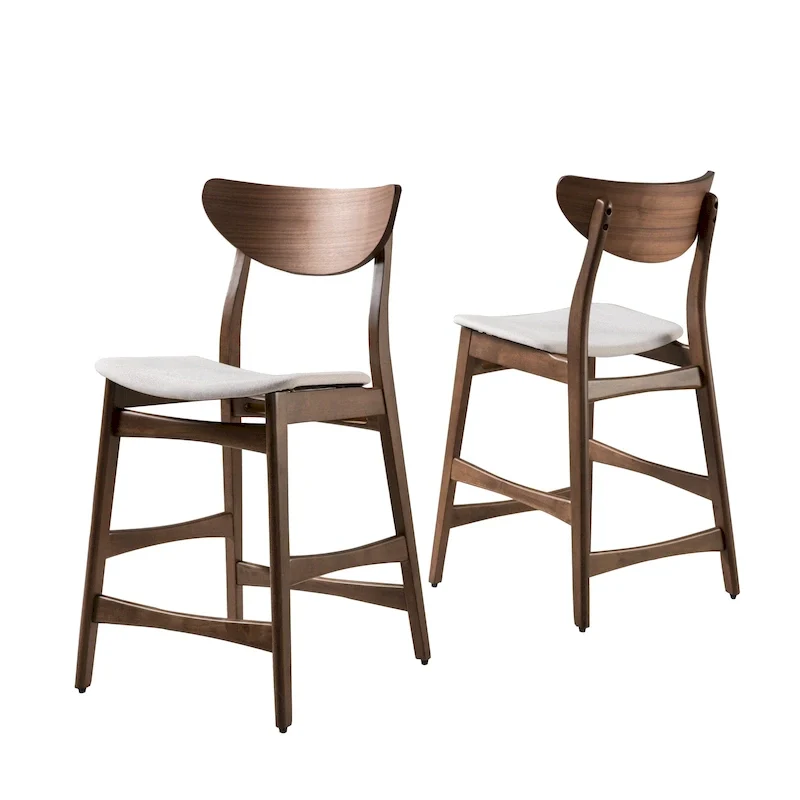 Wood 24-inch Counter Stool (Set of 2)