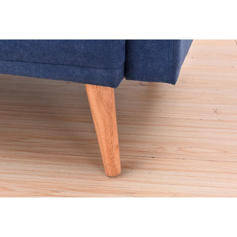 Modern Adjustable 3-position Sleeper Sofa Futon