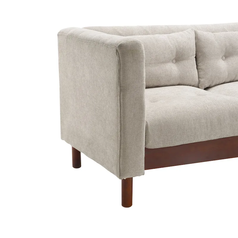 Modern Upholstered Tufted Sofa Couch