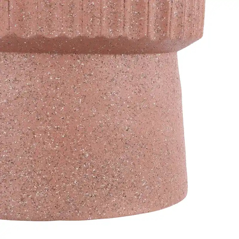 Kline 19  Modern Art Deco Tambour Accent Table , by JONATHAN Y