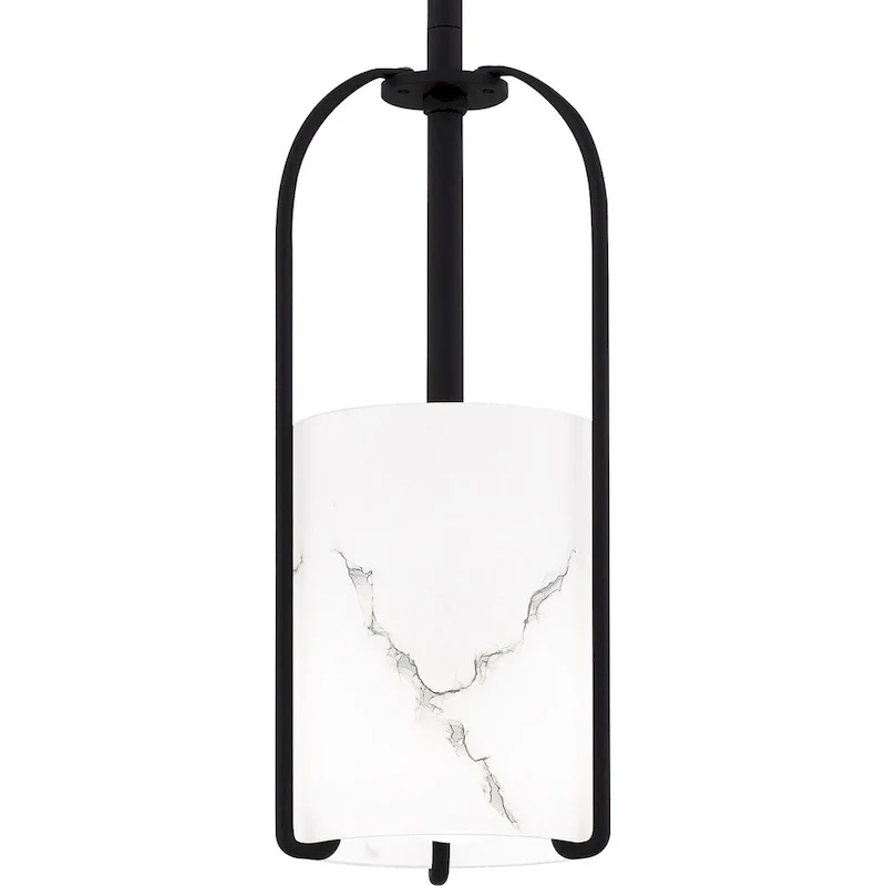 Fairbanks 1-Light Matte Black Mini Pendant Light
