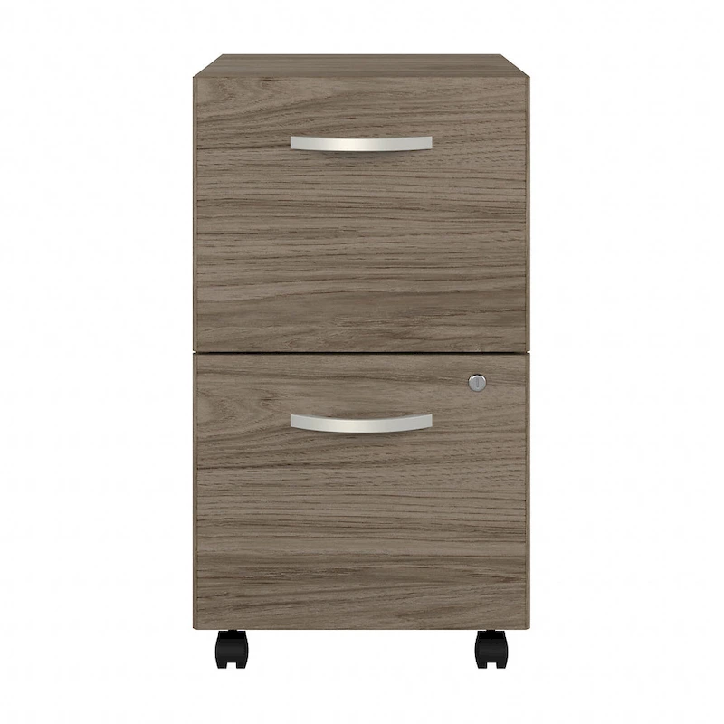 Hybrid 2 Drawer Mobile File Cabinet by Bush Business Furniture