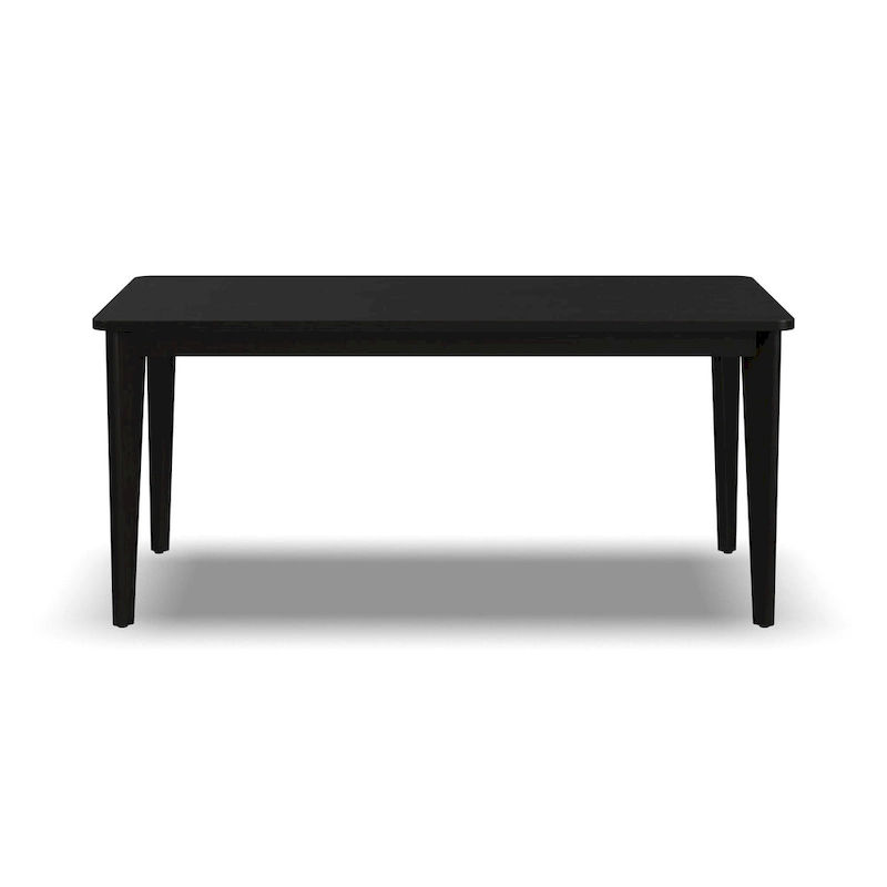 Brentwood Black Wood Rectangle Dining Table by Homestyles - 66 x 30 x 36