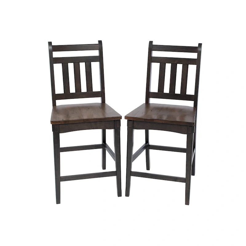 7 Piece Counter-height Solid Wood Dining Set