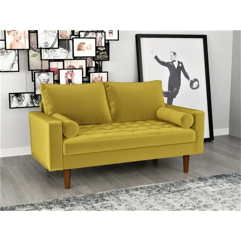 US Pride Mac Velvet Loveseat