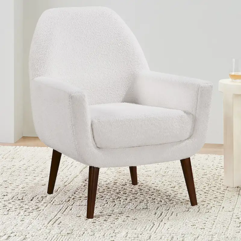 Pristina Boucle Fabric Arm Chair by Greyson Living