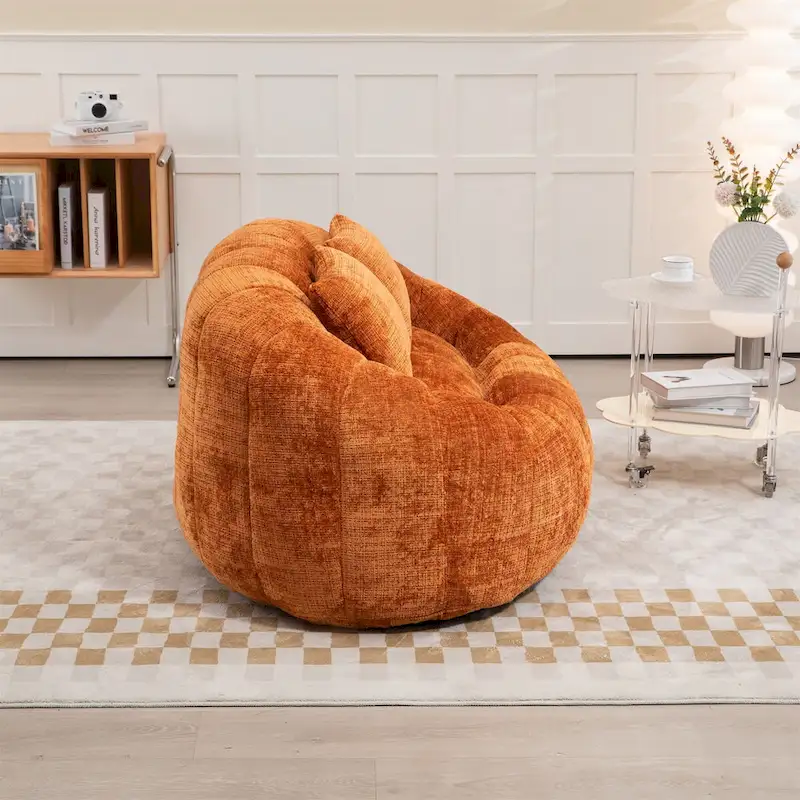 Chenille Bean Bag Chair