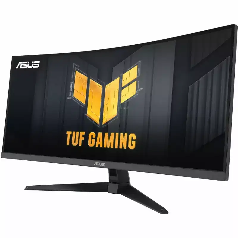 TUF VG34VQ3B 34 Class UW-QHD Curved Screen Gaming LED Monitor - 21:9 - Black - 34 Viewable - Vertical Alignment (VA) - LED Backlight - 3440 x 1440