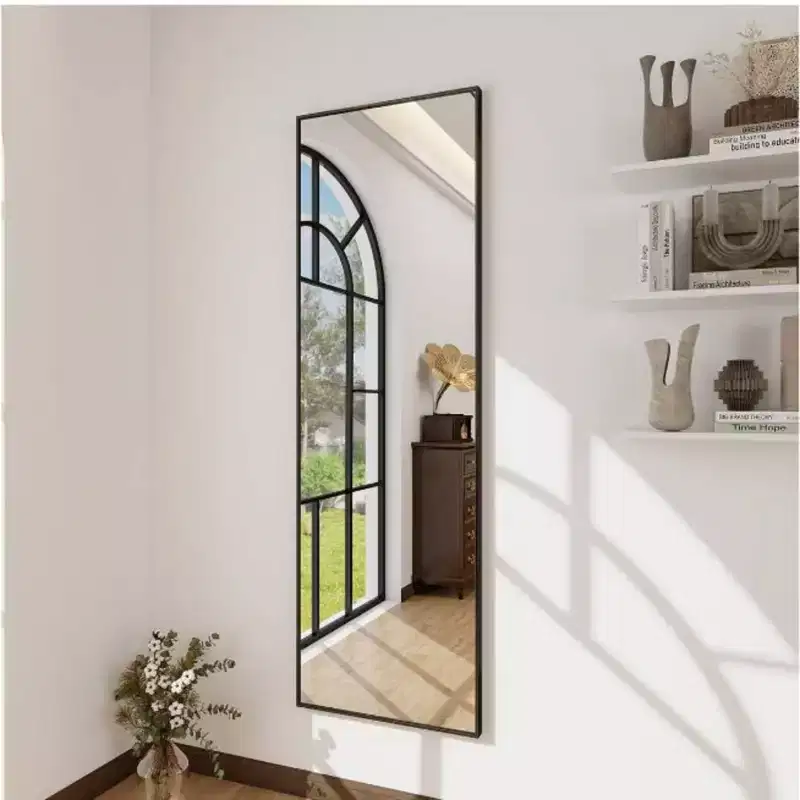 HOMLUX 14x48/16x50 Door Wall Mount Mirror Full Length Hanging Mirror Bedroom Bathroom
