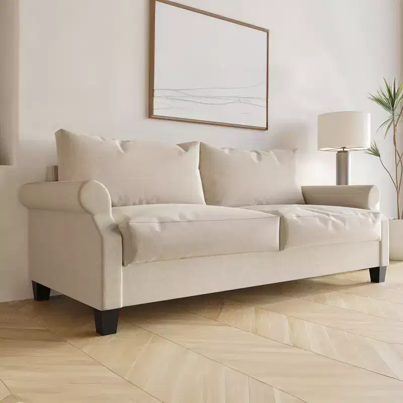 ChaletPosh Linen Sofa