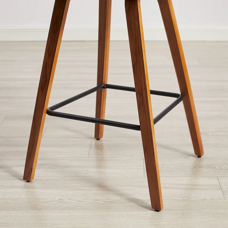 Modern Counter Height Barstool (Set of 4)