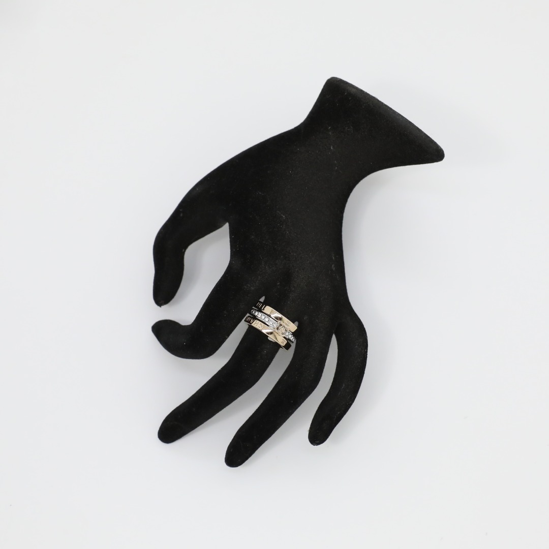 CCR066 Chanel ring set of 3 - ccjewelryacc